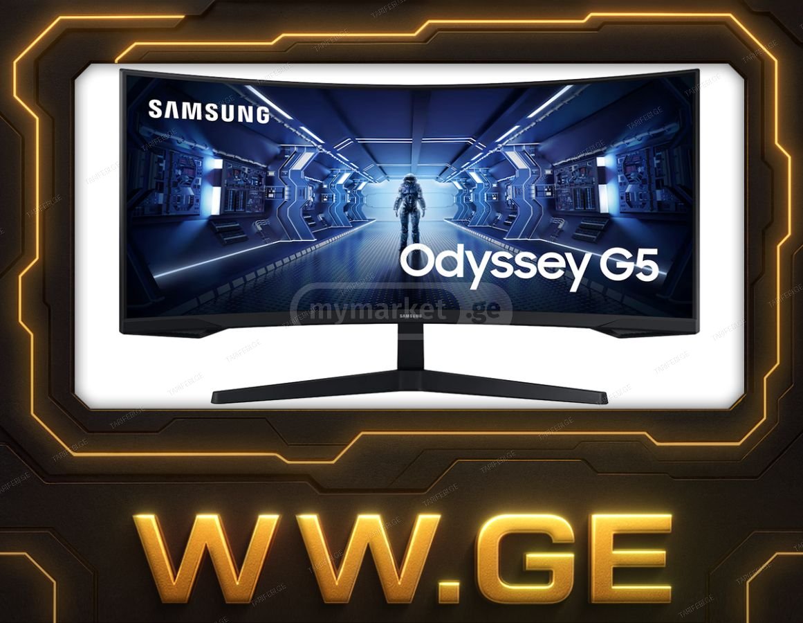 ✅Samsung Odyssey G5 Curved - 34'' 3440x1440 165Hz✅34 Inch