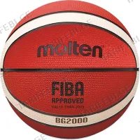 კალათბურთის ბურთი MOLTEN B6G2000 FIBA RUBBER 6 D