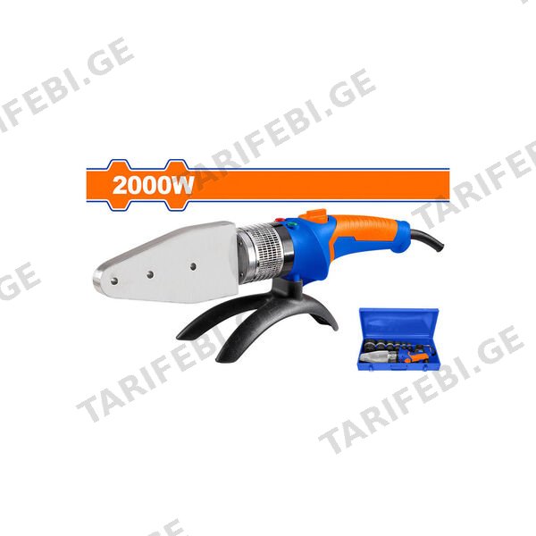 პლასტმასის მილების შესადუღებელი უთო 2000W (WWM1L20) WADFOW