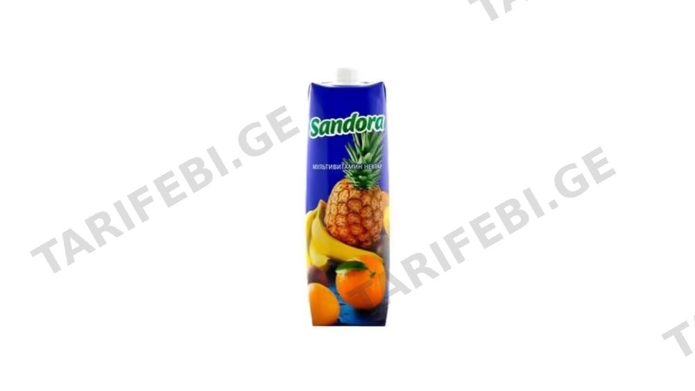 Sandora წვენი მულტიხილი 0.97ლ