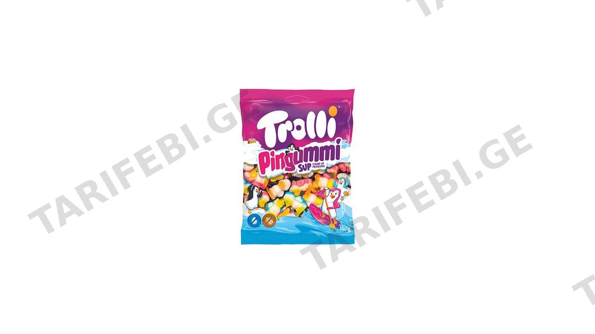 TROLLI ჟელიბონი პინგვინები 100გრ