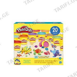 საძერწი ნაკრები 1×20 Multicolour Magic Pack Play-Doh Hasbro-417532