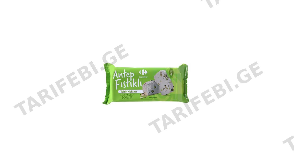 Carrefour ჰალვა ფსტით 500გრ