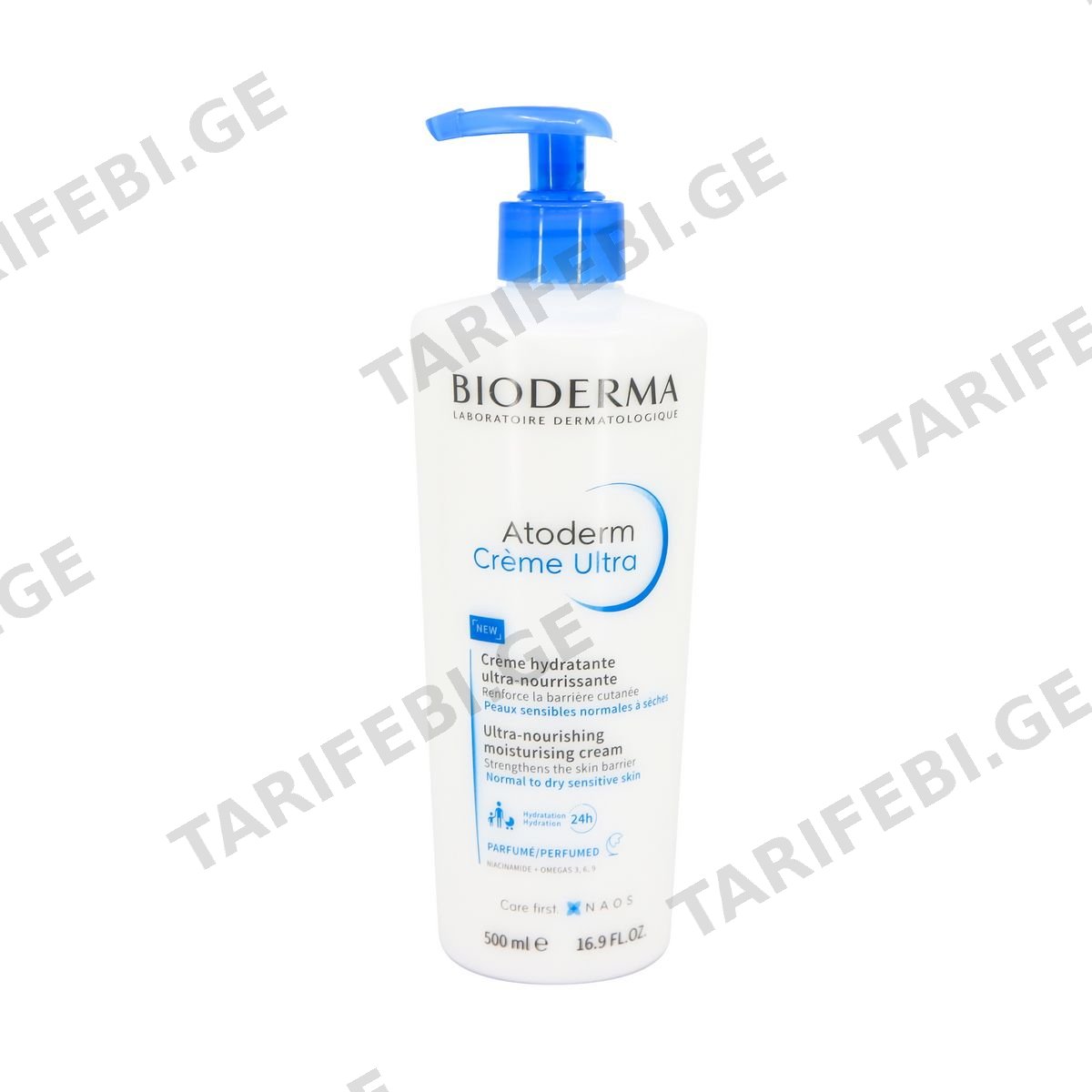 დამატენიანებელი კრემი პარფიუმით Atoderm 500 მლ 5312 ბიოდერმა - Bioderma