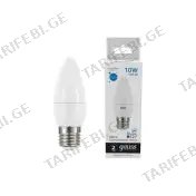 ნათურა Candle 10W 750lm 6500K E27 LED 1/10/100 Gauss