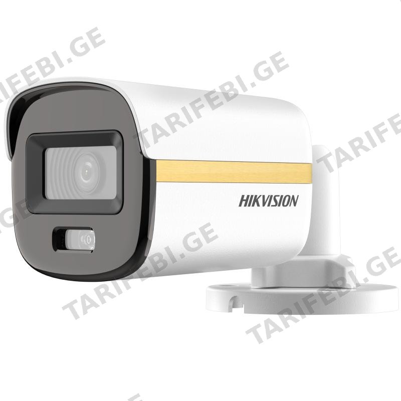 კამერა,Hikvision, DS-2CE10KF3T-L, 2.8mm,HDTVI,5mp,Bullet,Fix,WL20m,ColorVu,Mic