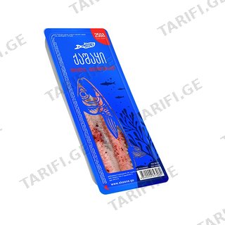 თევზის პრესერვი ქაშაყი ფილე შვედ 250გრ ოკეანე