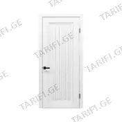 შეღებილი მდფ კარი oba 1 line (White, 800x2150, LR) კომპლექტი