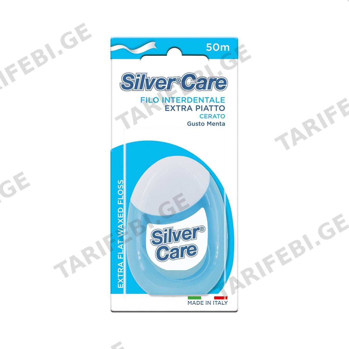 კბილის ძაფი ექსტრა ბრტყელი 1109 სილვერქეა - Silver Care