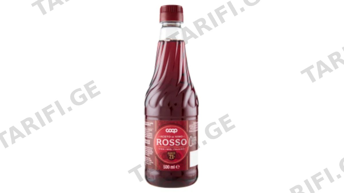 "COOP"- წითელი ღვინის ძმარი 500