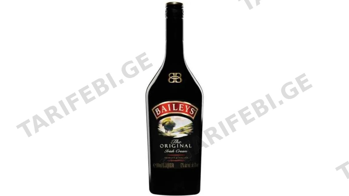 BAILEY"S - ლიქიორი,ბეილისი 17% 1ლ