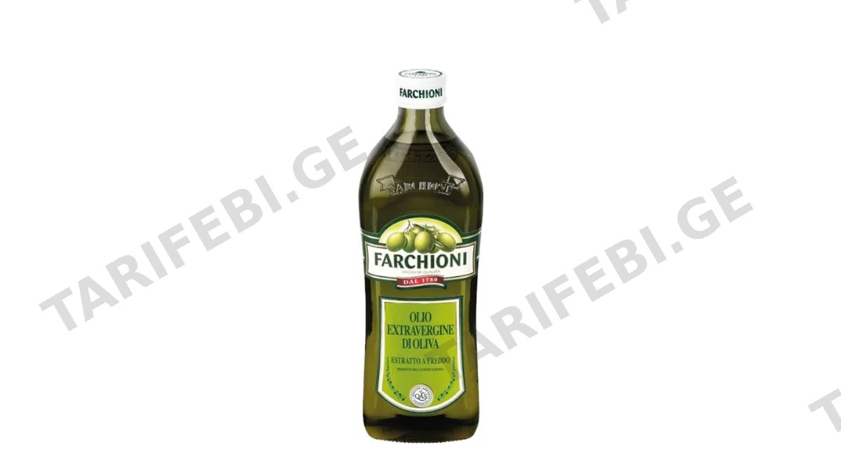 FARCHIONI ზეითუნის ზეთი-ექსტრა ვერჯინე 500 მლ