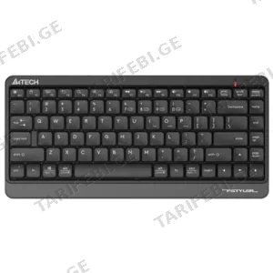 A4Tech Fstyler FBK11 Bluetooth & 2.4G Wireless Keyboard Grey