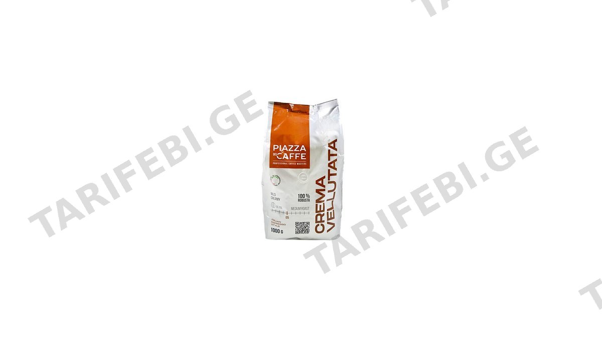 JARDIN ყავის მარცვალი PIAZZA DEL CAFFE CREMA VELLUTATA 1კგ