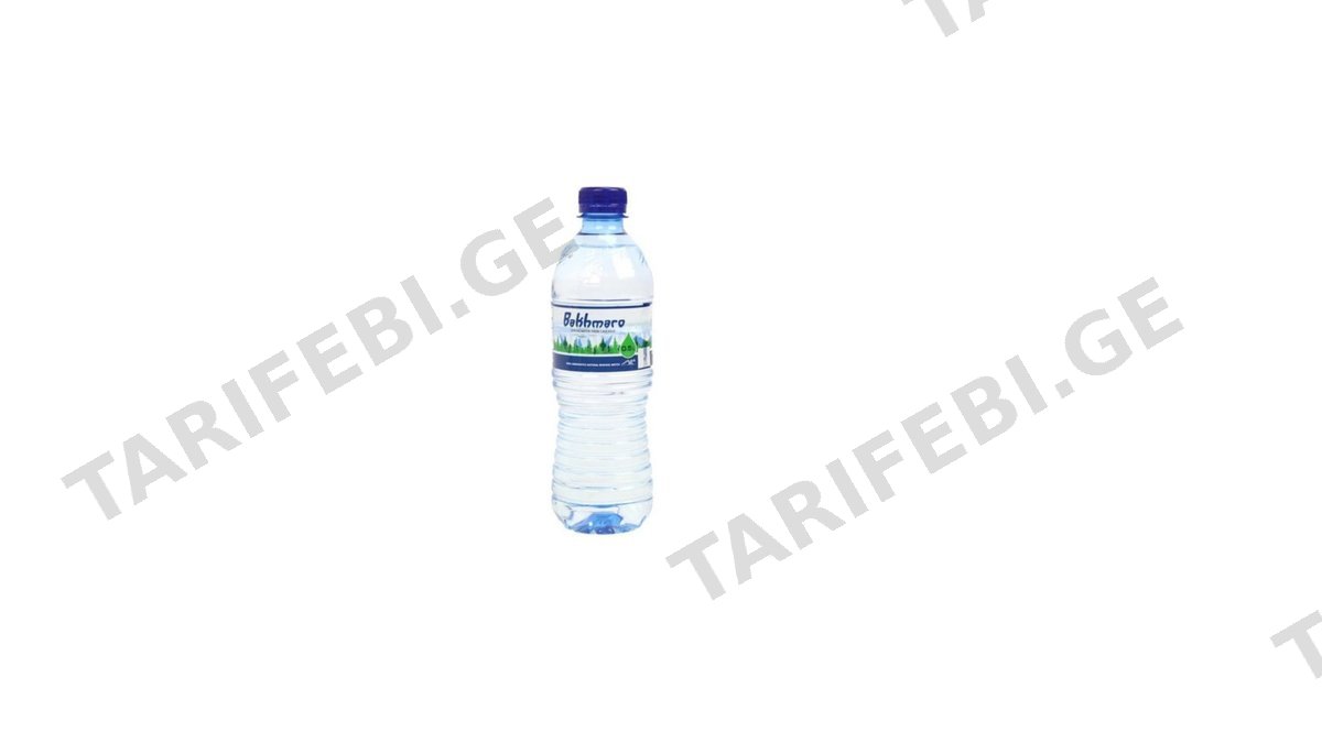 ბახმარო მინერალური წყალი 0.5ლ