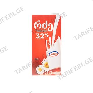 სანტე რძე 3.2% 1 ლ.