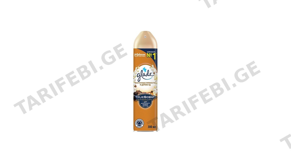 GLADE ჰაერის აეროზოლი აღმოსავლური სანელებლები-300მლ