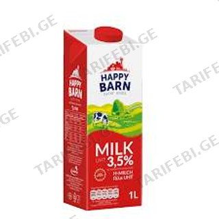 რძე /Mlekpol/ პასტერიზებული 3,5% 015978 /12*1 ლ