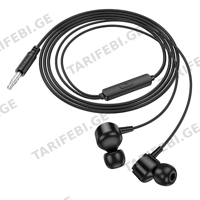ყურსასმენი Borofone BM94 Earphones with Microphone