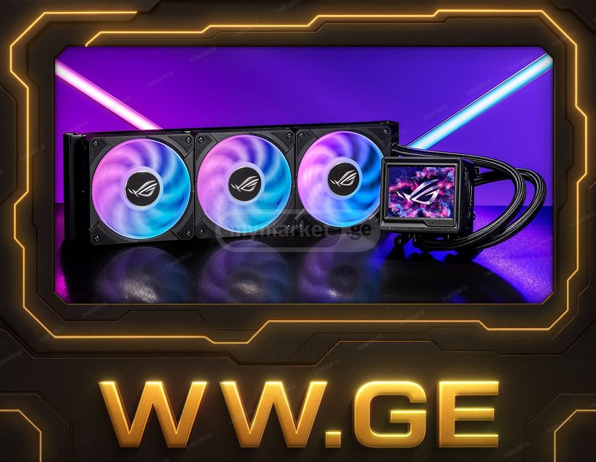 ✅ASUS ROG RYUJIN III 360 ARGB Extreme✅3 AIO Cooler ქულერი