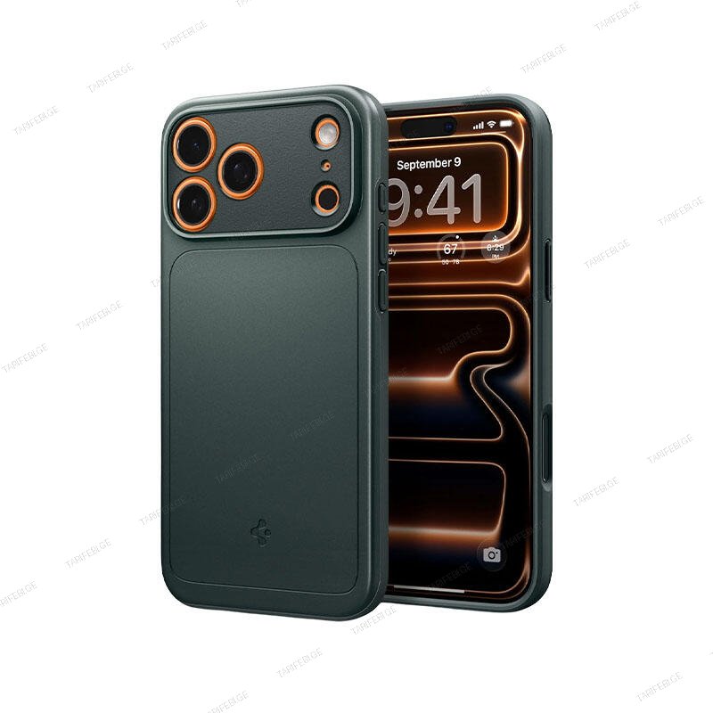 Spigen Thin Fit Magfit Case For Apple iPhone 17 Pro ACS10340 Abyss Green