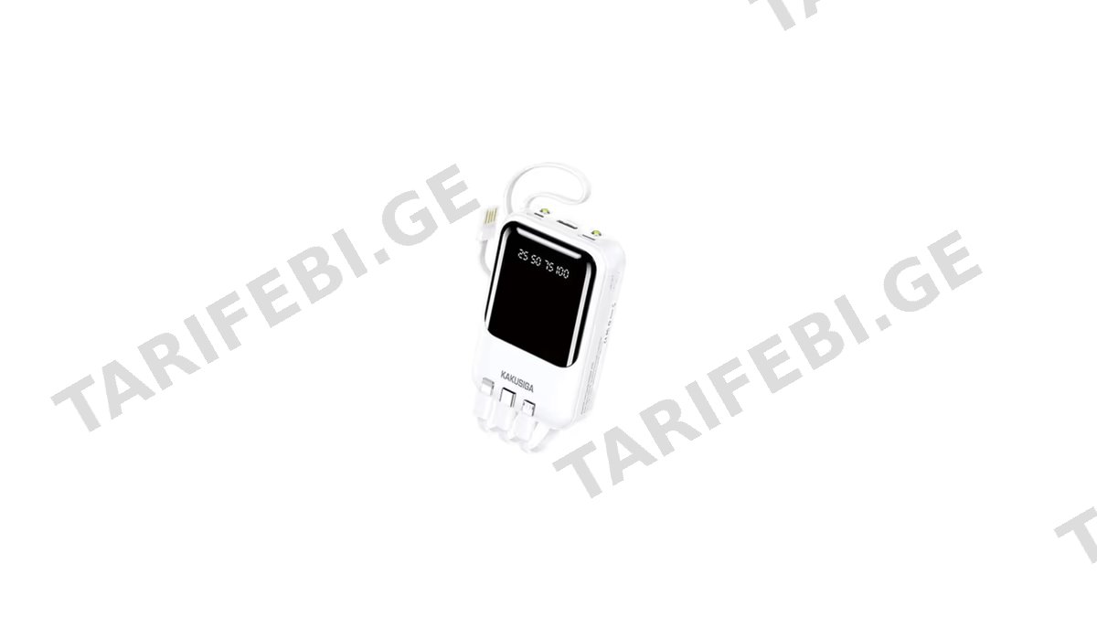 HOTRIPLE P2 პორტატული დამტენი10000MAH