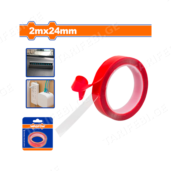 ორმაგი წებოვანი ლენტი 2M (WPN9K24) WADFOW
