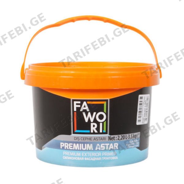 საღებავი გრუნტი PREMIUM PRIMER 3.5 კგ FAWORI