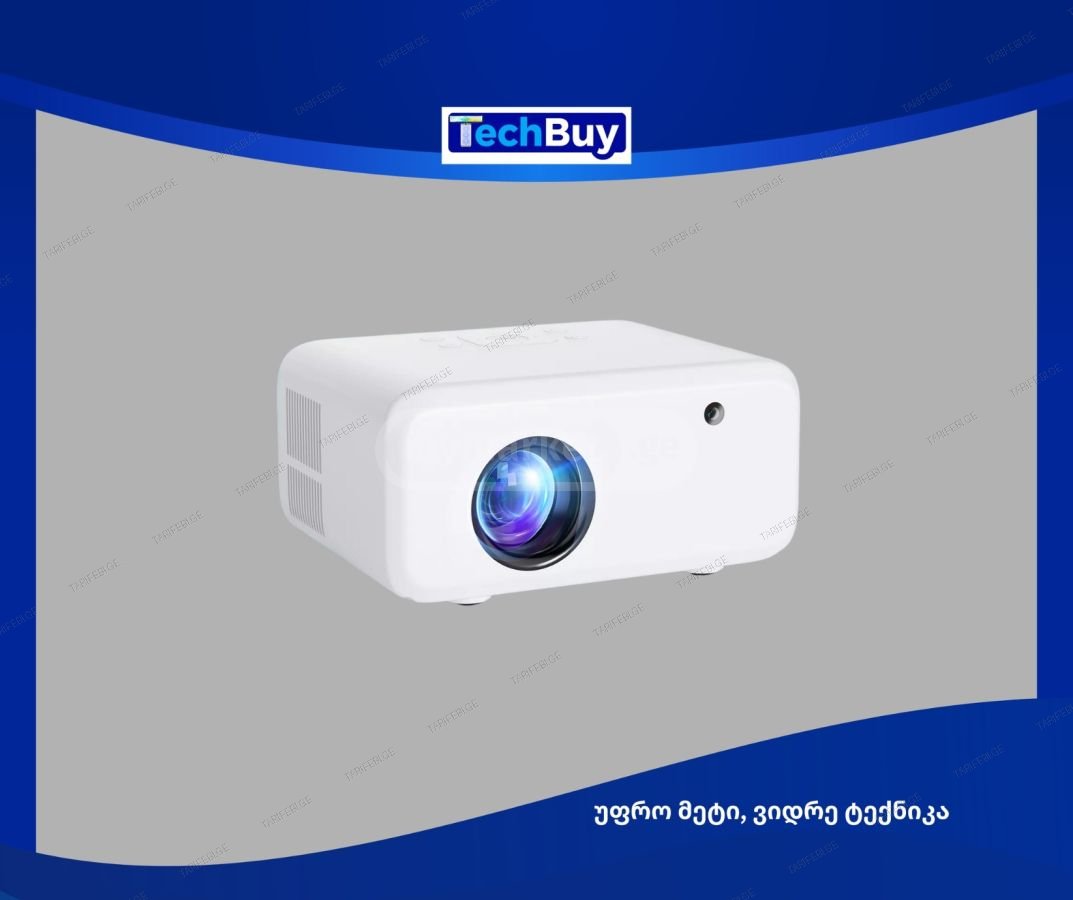 4K Projector, 40,000 LMS 1080P, Wi-Fi & Bluetooth, 230"