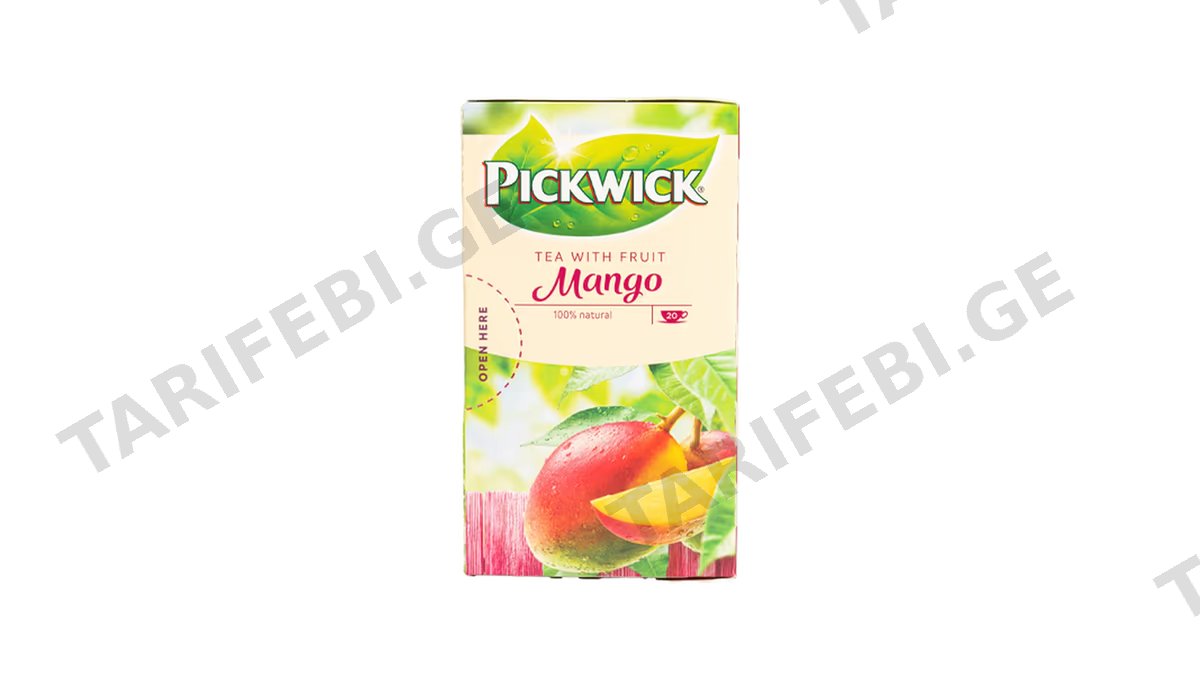 ჩაი /Pickwick/მანგოს არომატით/30გრ