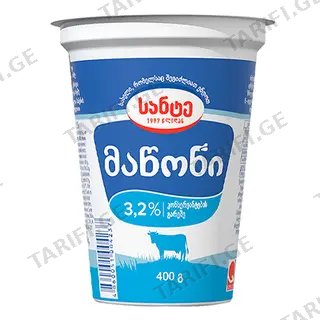 სანტე მაწონი 3.2% 400 გ.
