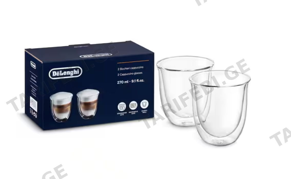 კაპუჩინოს ჭიქები DeLonghi DLSC311