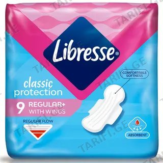 ლიბრეს ულტრა კლასიკ ნორმალი ჰიგ. საფენი 20x9 (ახალი)