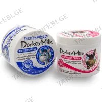 ვირის რძის მათეთრებელი კრემი (1+1 აქცია) DONKEY MILK WHITENING CREAM (115 GR)