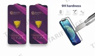 iPhone 3D Full Cover Glass Screen Protector 2 ცალი