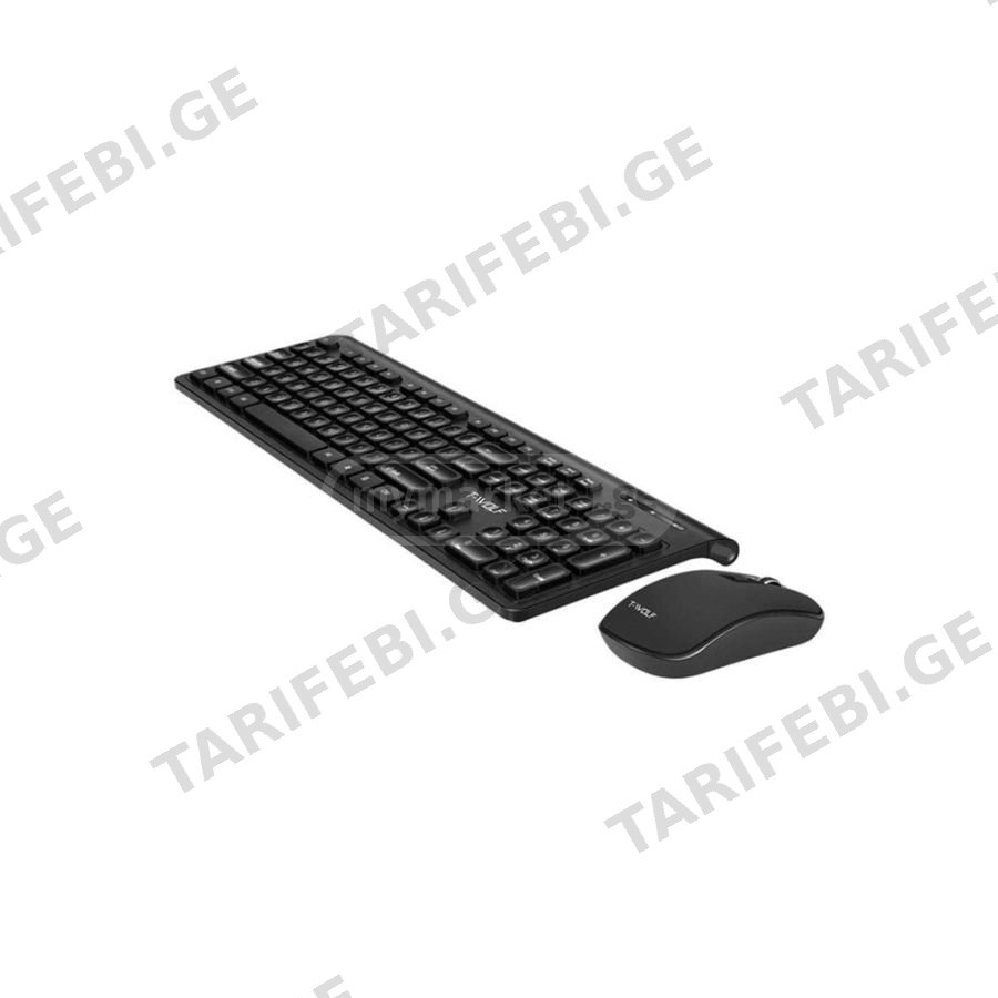 T-WOLF TF300 Wired/Wireless keyboard + mouse combo Keyboard