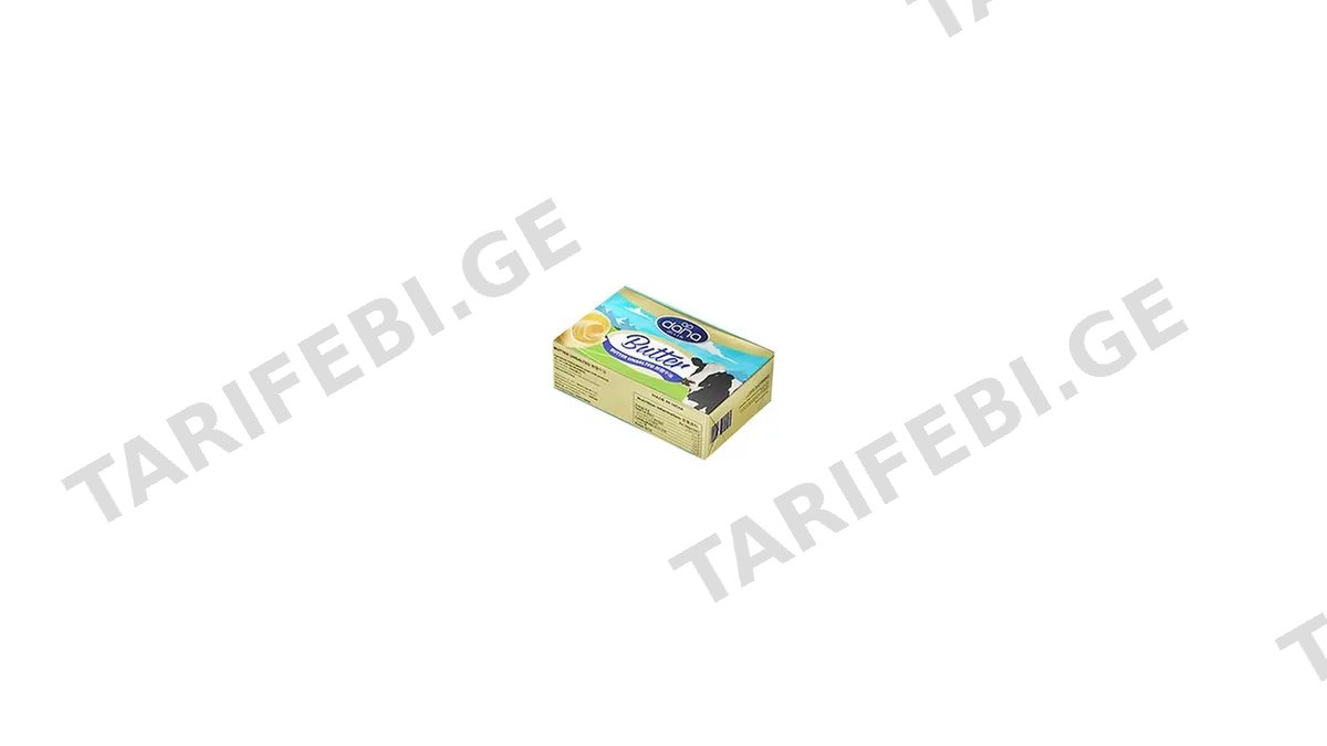 დანა ნაღების კარაქი უმარილ 82% 200გრ