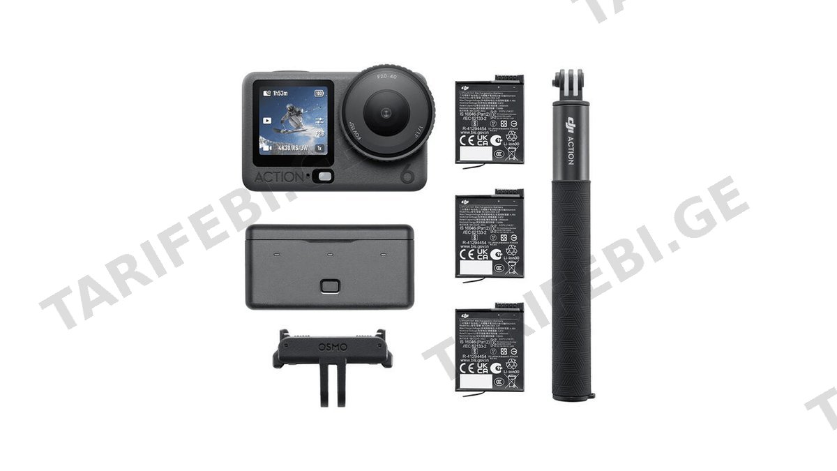DJI Osmo Action 6 Adventure Combo