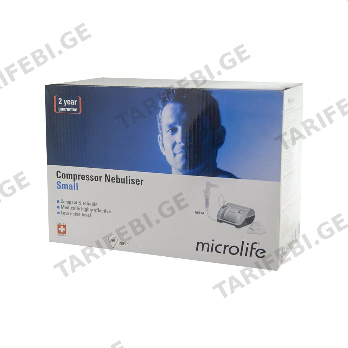 Microlife - მიკროლაიფი ნებულაიზერი საოჯახო NEB 50