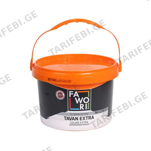 3.5კგ ჭერის საღებავი FAWORI EXTRA