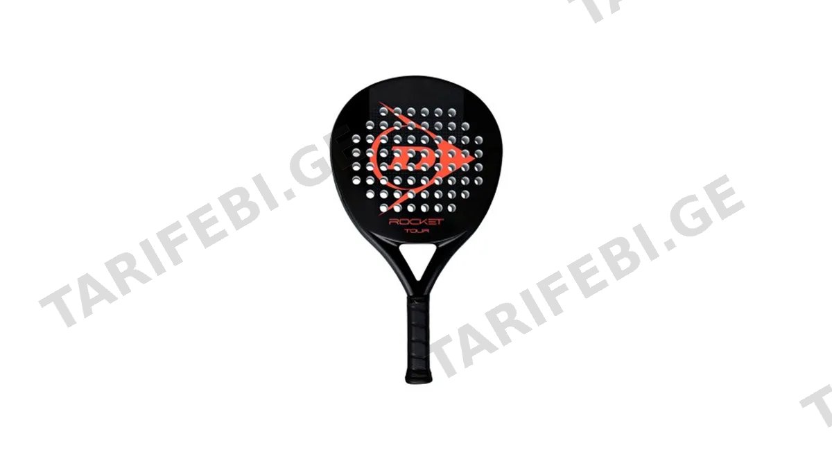 პადელის ჩოგანი DUNLOP ROCKET TOUR RED/წითელი