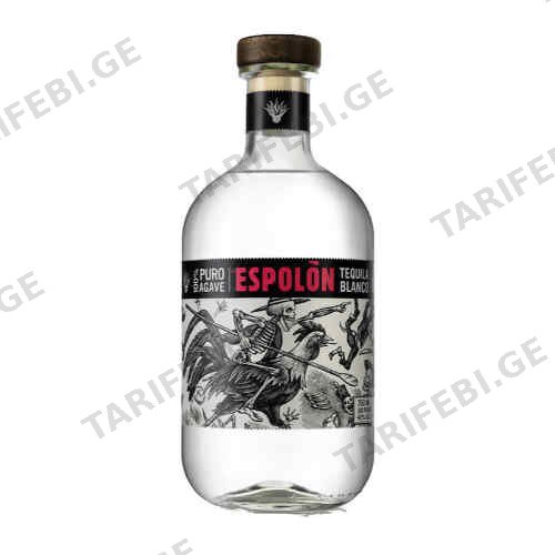 Espolon Blanco 0,75 L 40 % - ტეკილა ესპოლონ ბლანკო