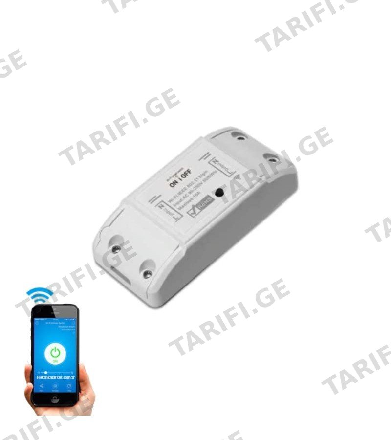 ჭკვიანი მოწყობილობა WI-FI SMART SWITCH / CT-4015 მწარ. CATA