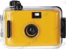 WATERPROOF CAM YELLOW მრავალჯერადი ფირის კამერა