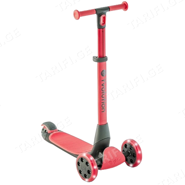 საბავშვო სკუტერი Yvolution Y101262 Y Glider NUA, Scooter, Red