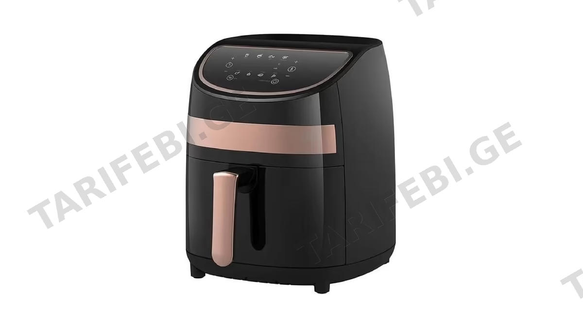 აეროგრილი Xiaomi Deerma DEM-KZ100, 1000W, 3L, Air Fryer, Black