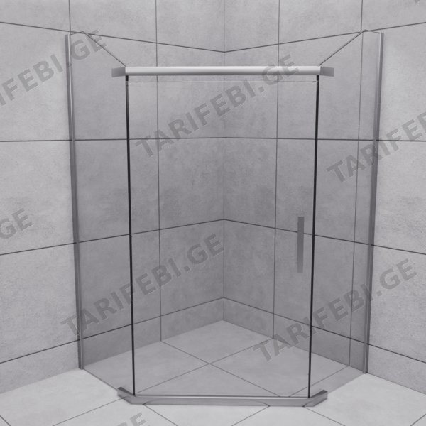 საშხაპე კაბინა ASK90 90x90 6mm efes round