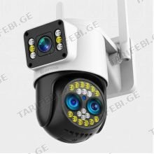 Yoosee ICAM Wifi გარე გამოყენების IP Dual-lens კამერა