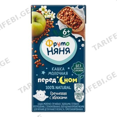 ფრუტო - მზა ფაფა წიწიბურა 0.2ლ