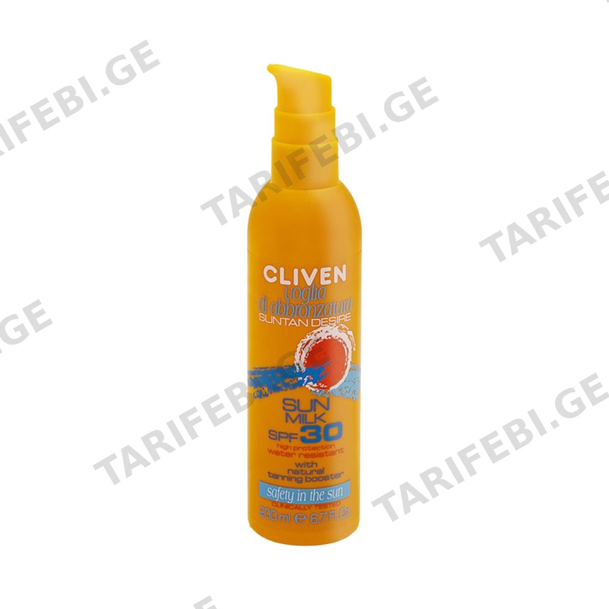 რძე Sun SPF30 200 მლ 1766 კლივენი - Cliven